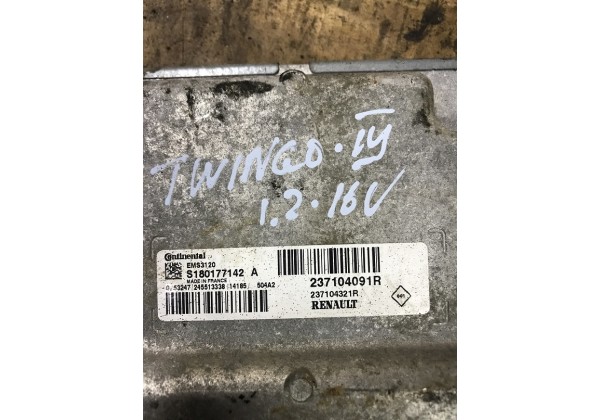 Комп'ютер, ЕБУ, Renault 1.2 16V, 237104091R, 237104321R, S180177142